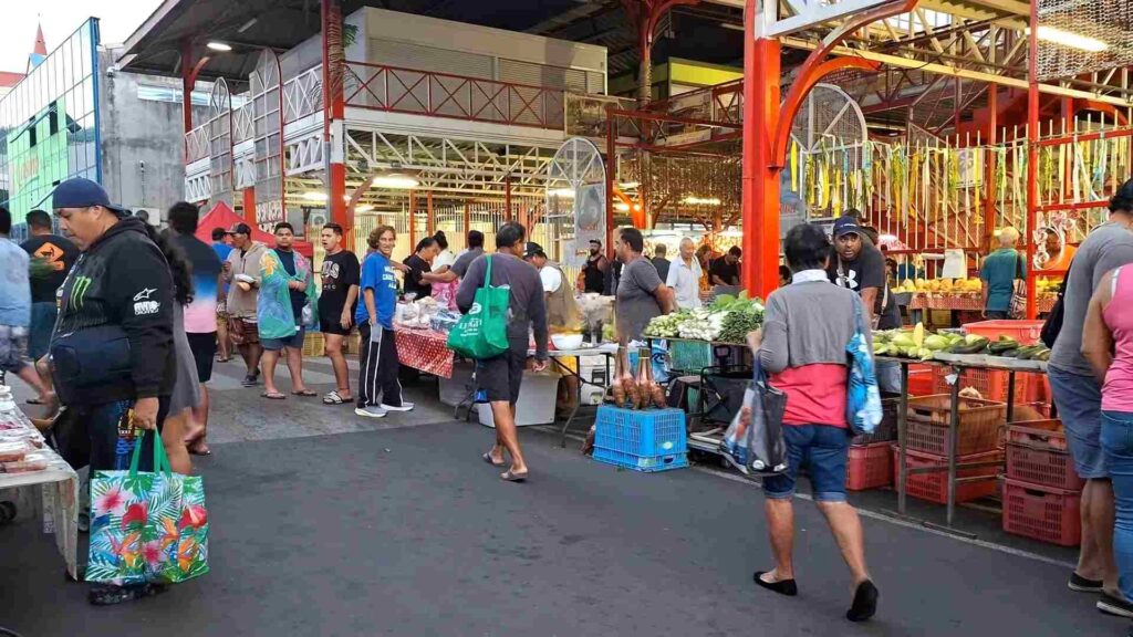 many outside the tahiti local market